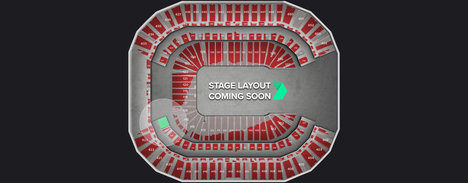 Seat view from Club