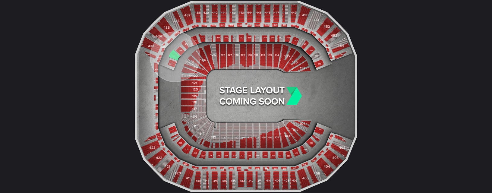 Seat view from Club