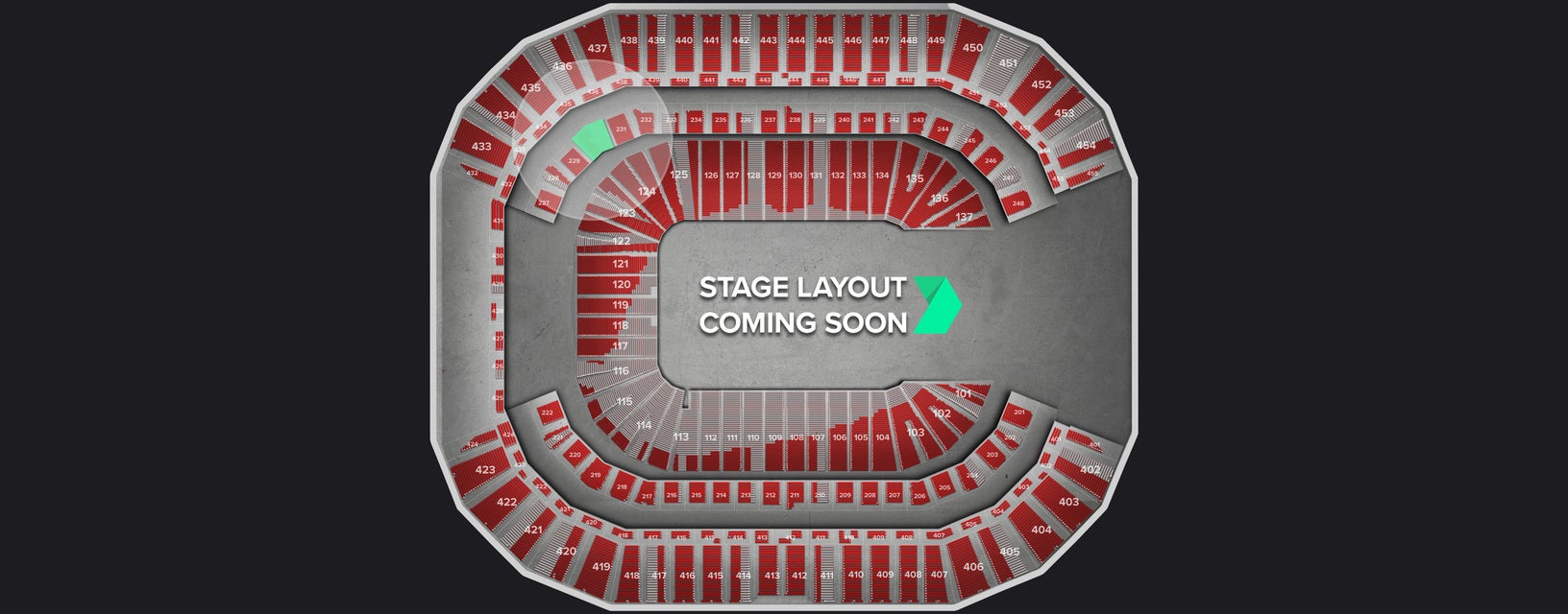 Seat view from Club