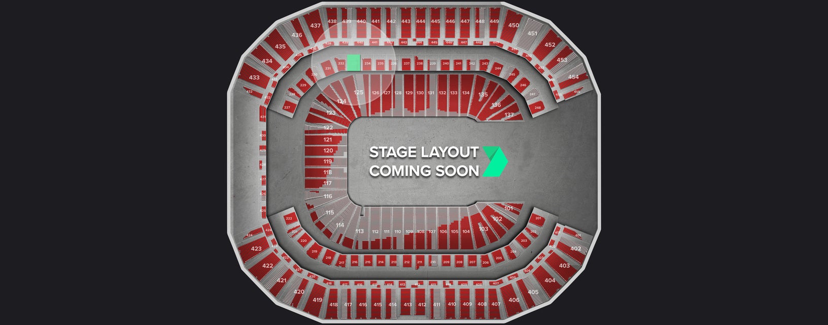 Seat view from Club