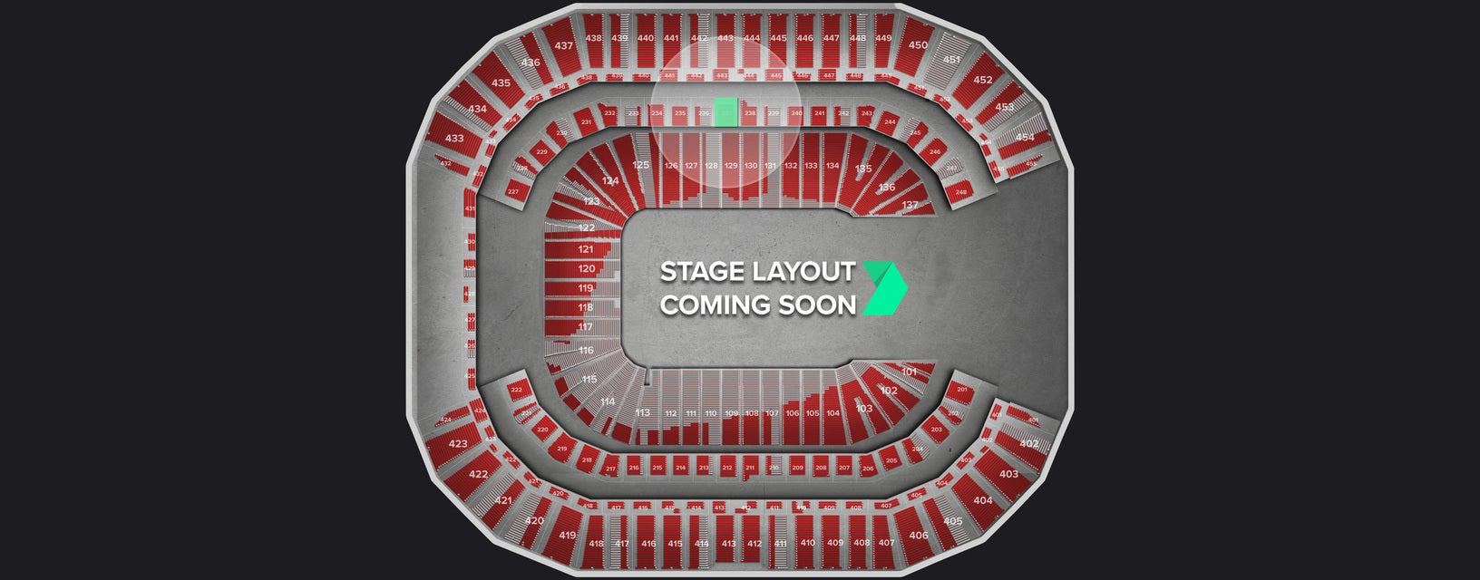Seat view from Club