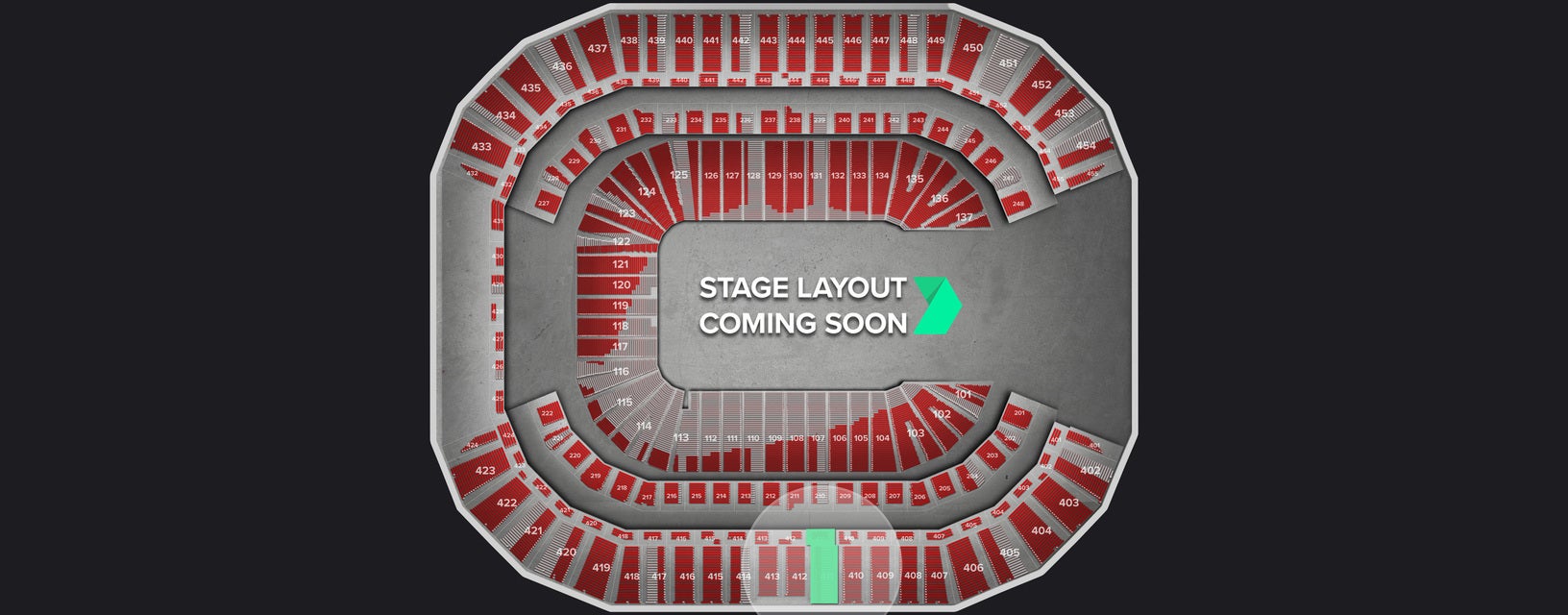 Seat view from Terrace Level