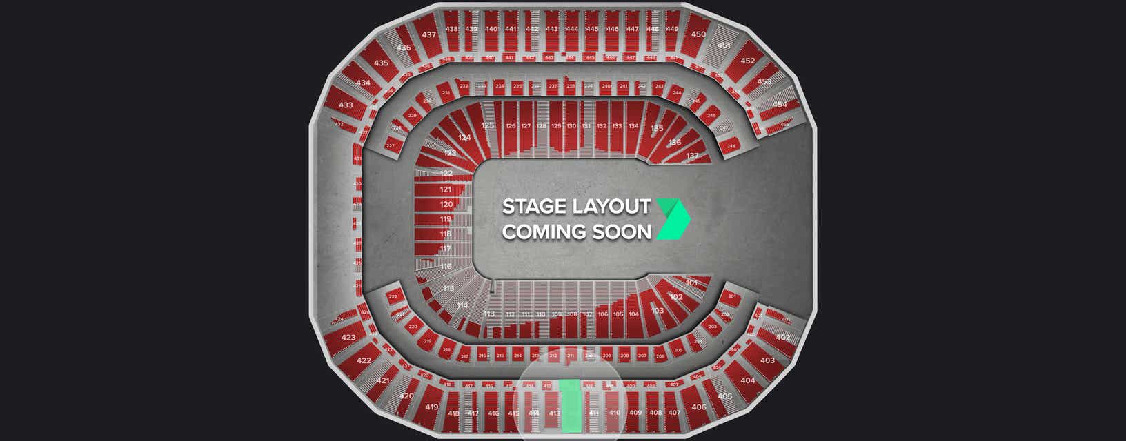 Seat view from Terrace Level