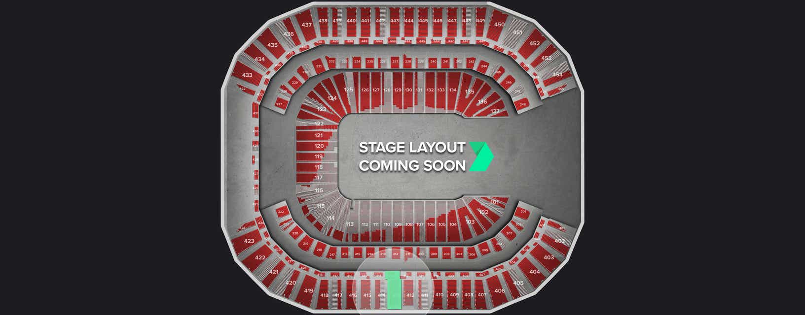 Seat view from Terrace Level