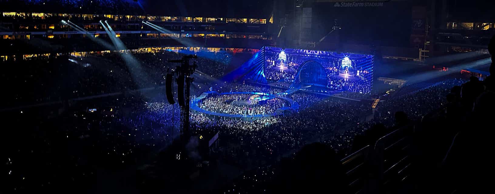 Seat view from Terrace Level