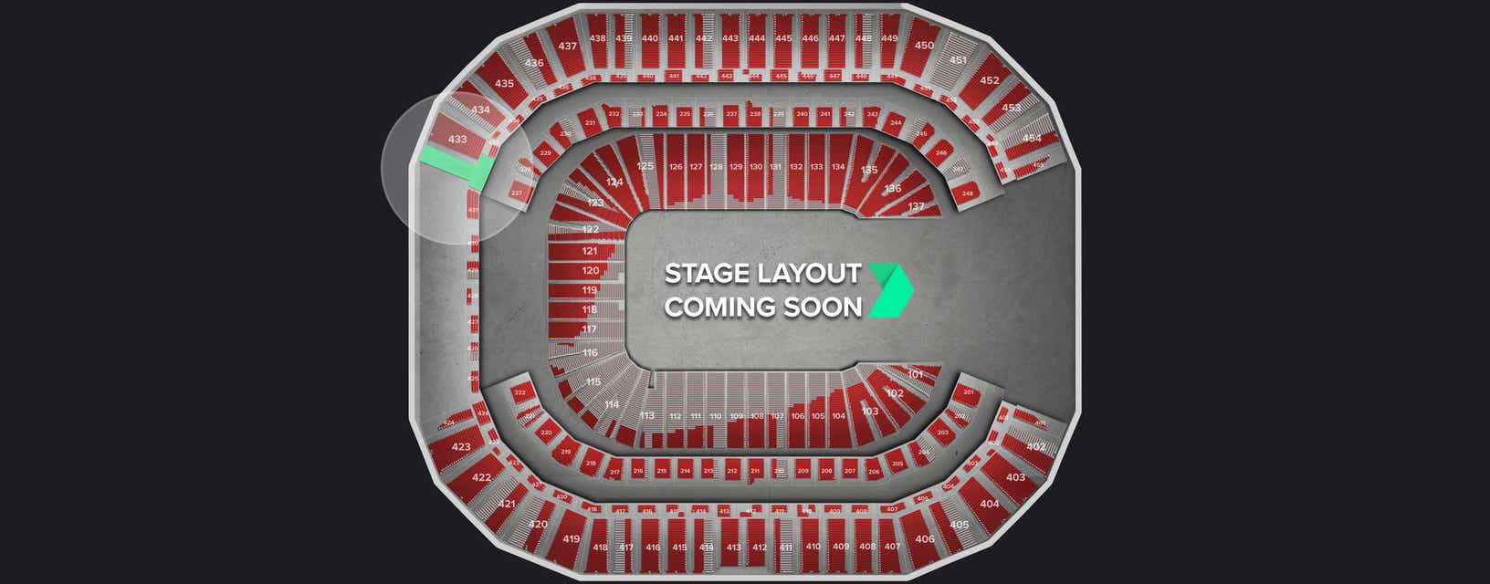 Seat view from Terrace Level