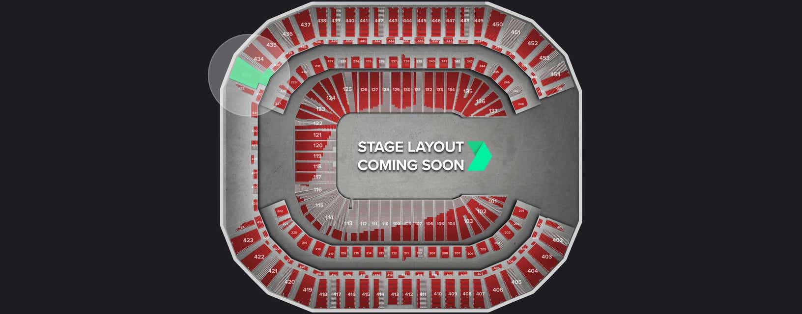 Seat view from Terrace Level
