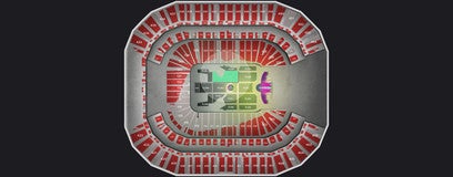 Seat view from Floor