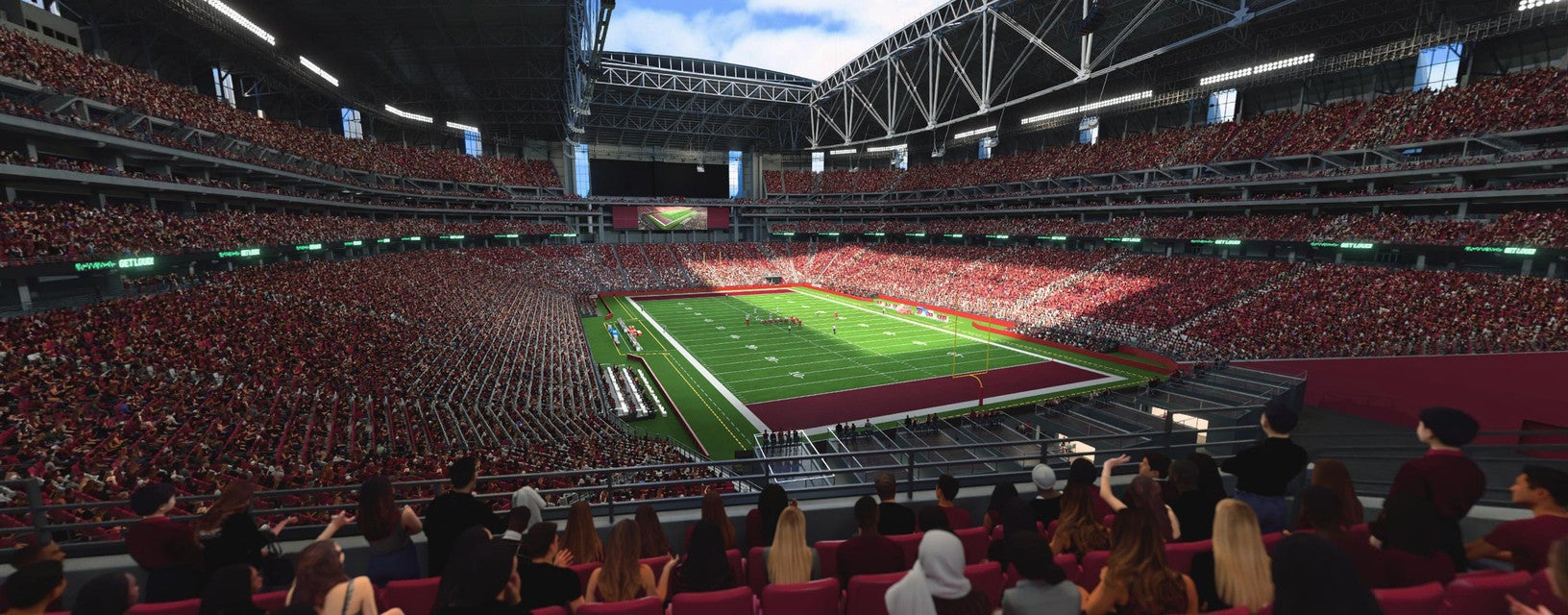 Seat view from Club