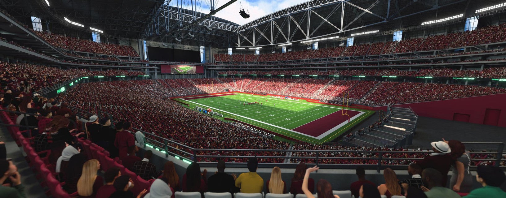 Seat view from Club