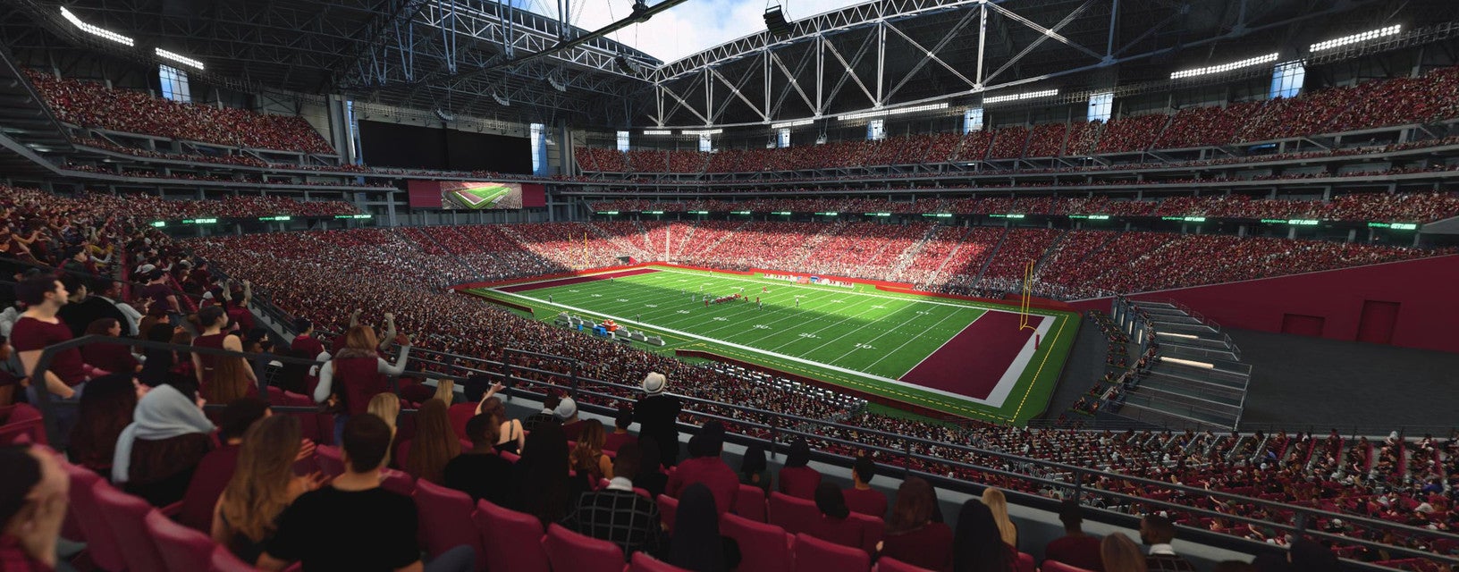 Seat view from Club