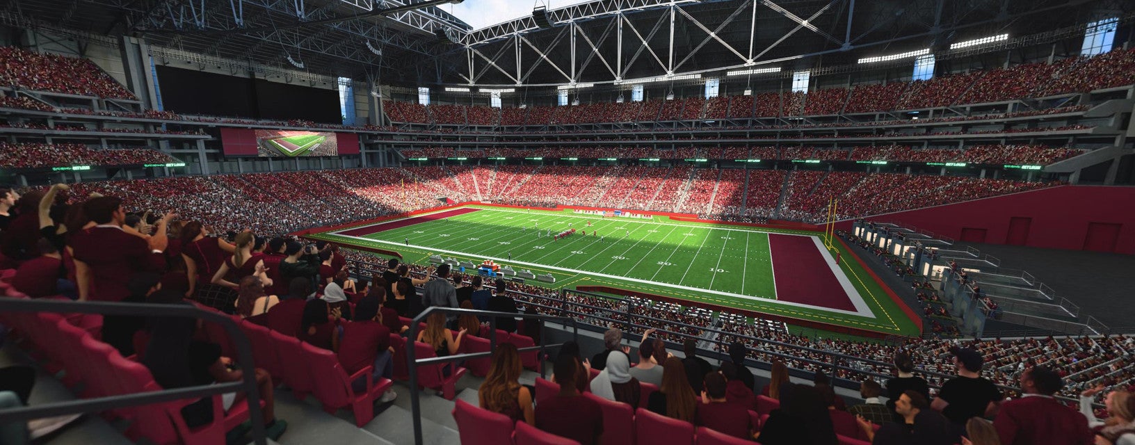 Seat view from Club