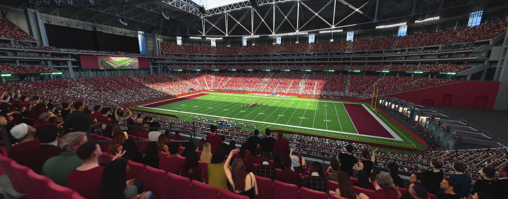Seat view from Club