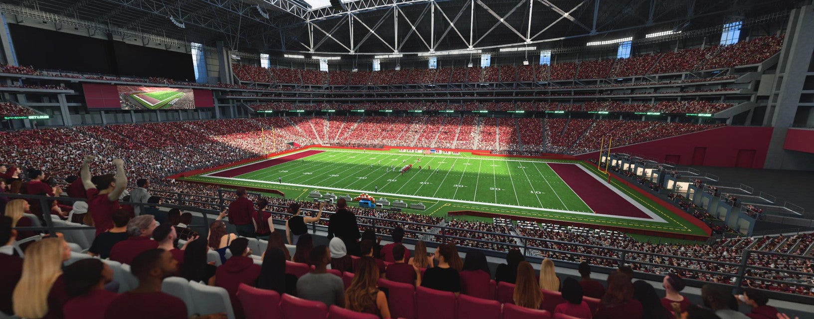 Seat view from Club