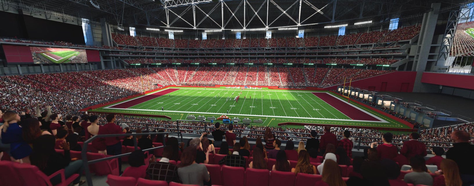 Seat view from Club