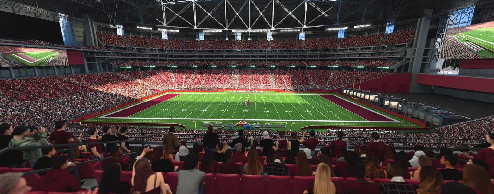Seat view from Club