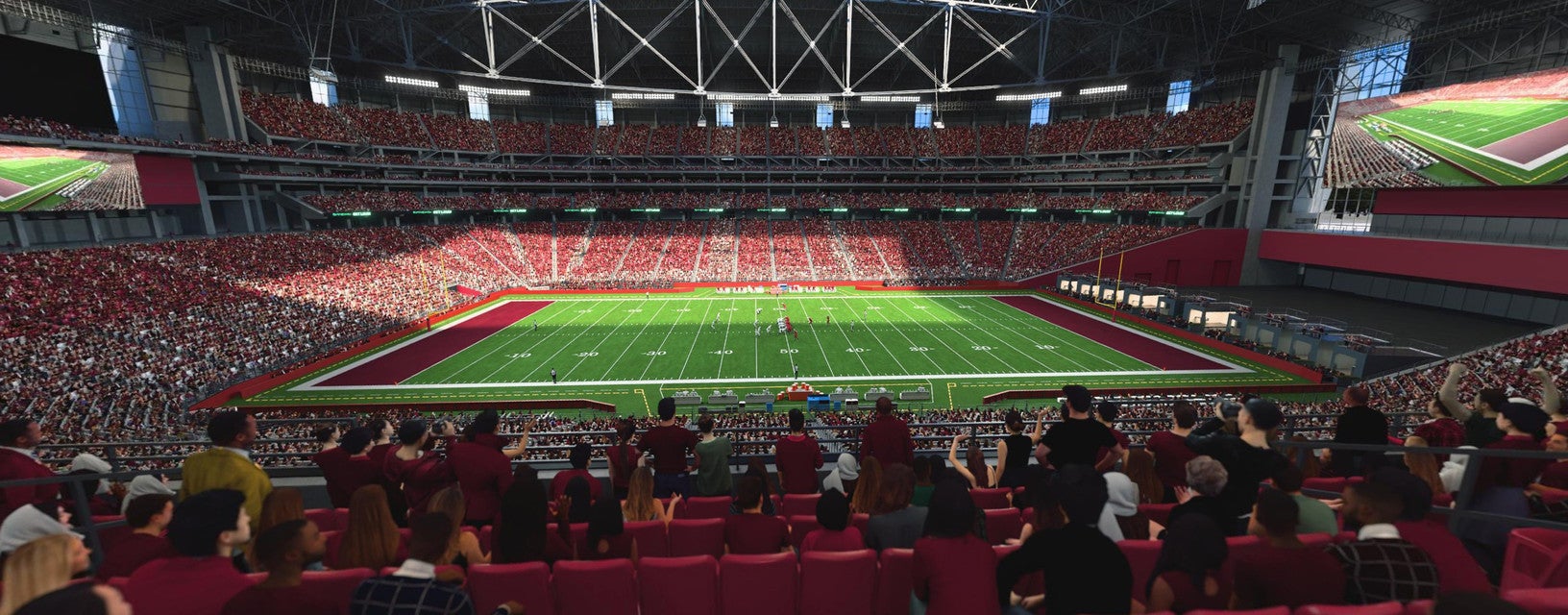 Seat view from Club