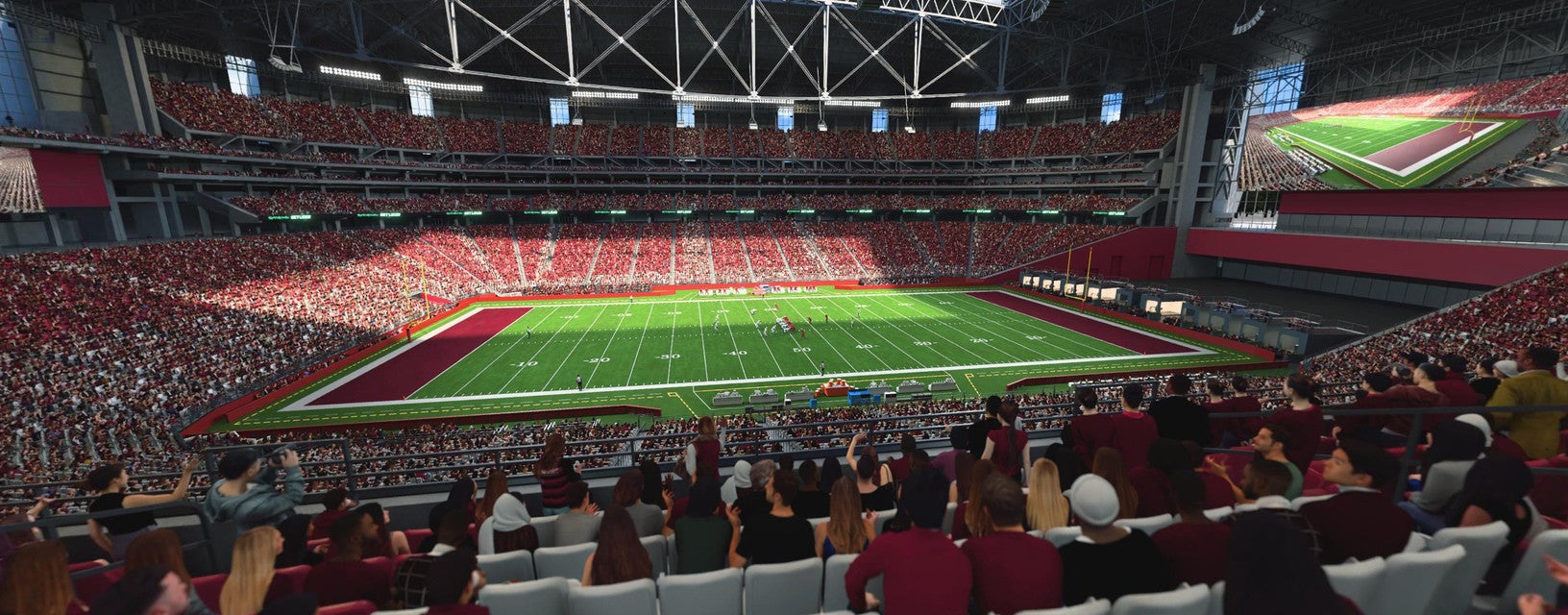 Seat view from Club