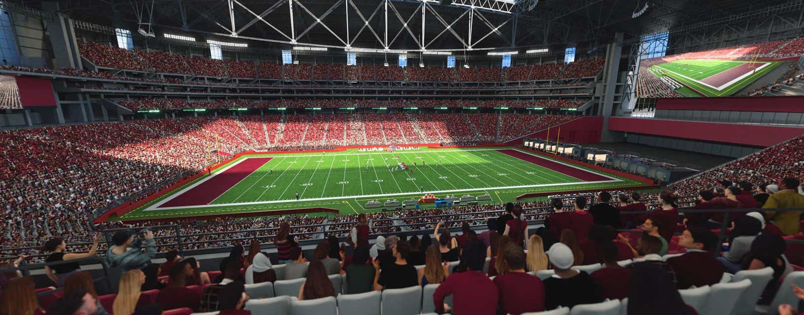 Seat view from Club