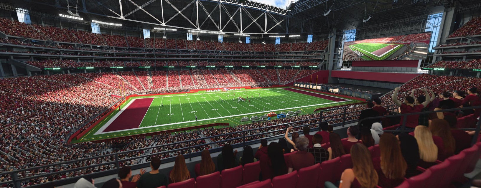 Seat view from Club
