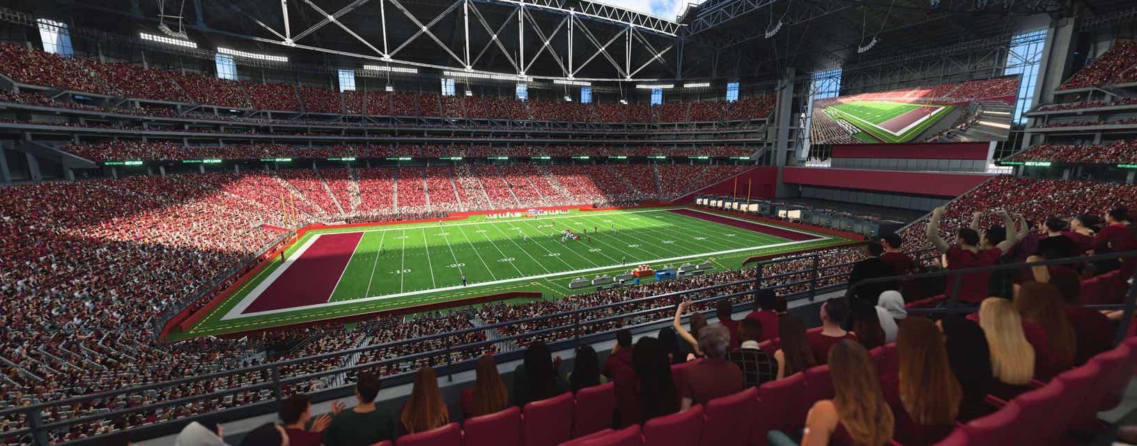 Seat view from Club