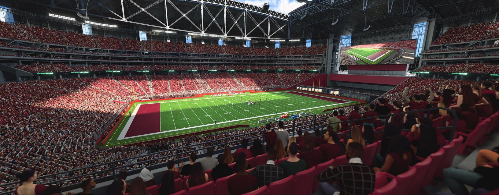Seat view from Club