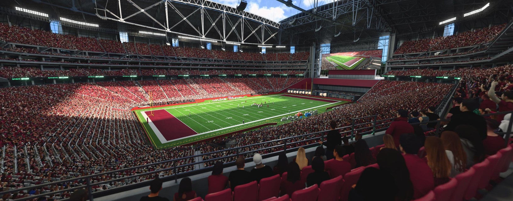 Seat view from Club