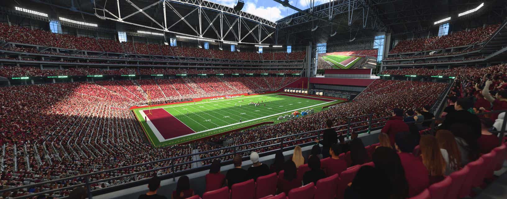 Seat view from Club