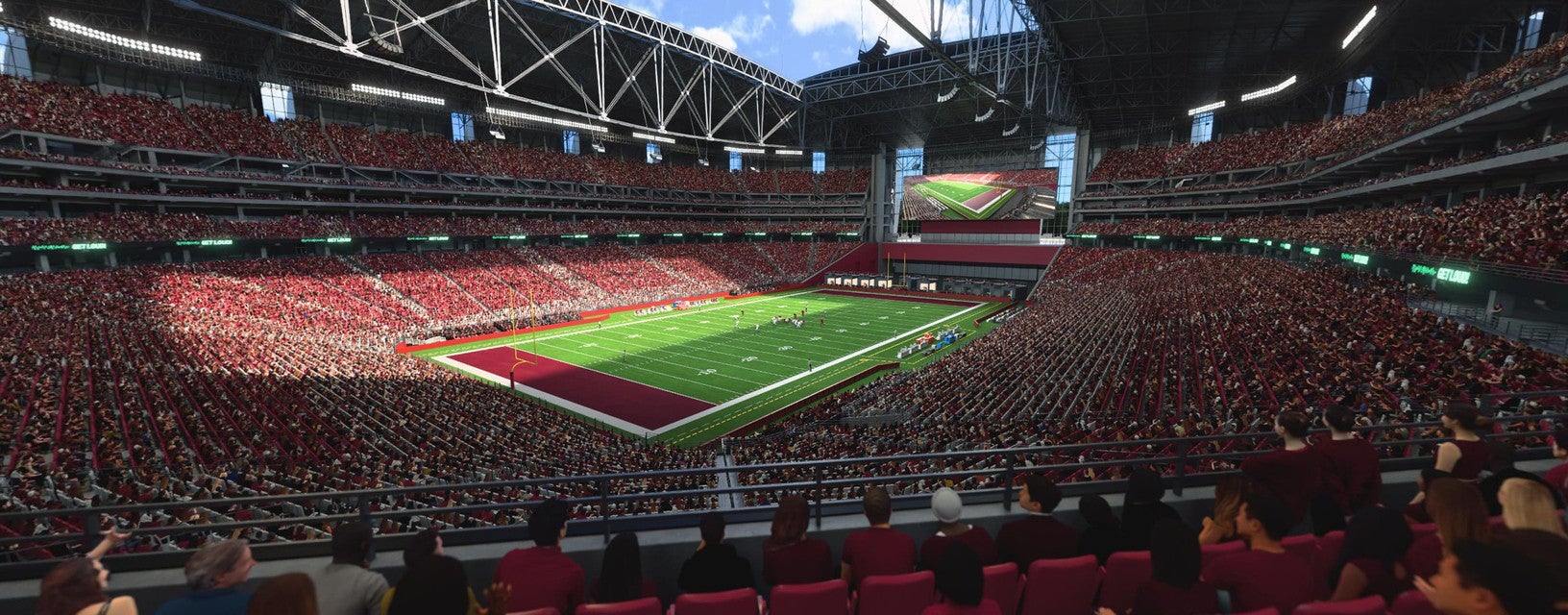 Seat view from Club