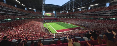 Seat view from Club