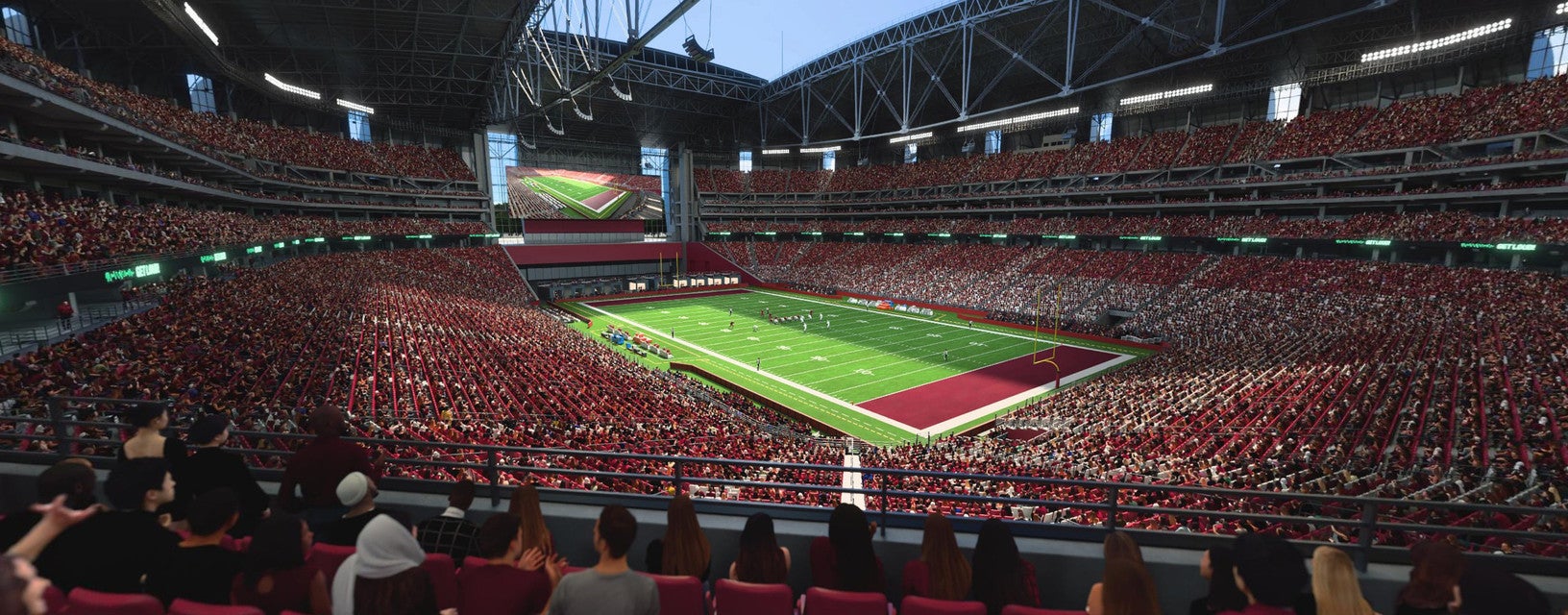 Seat view from Club