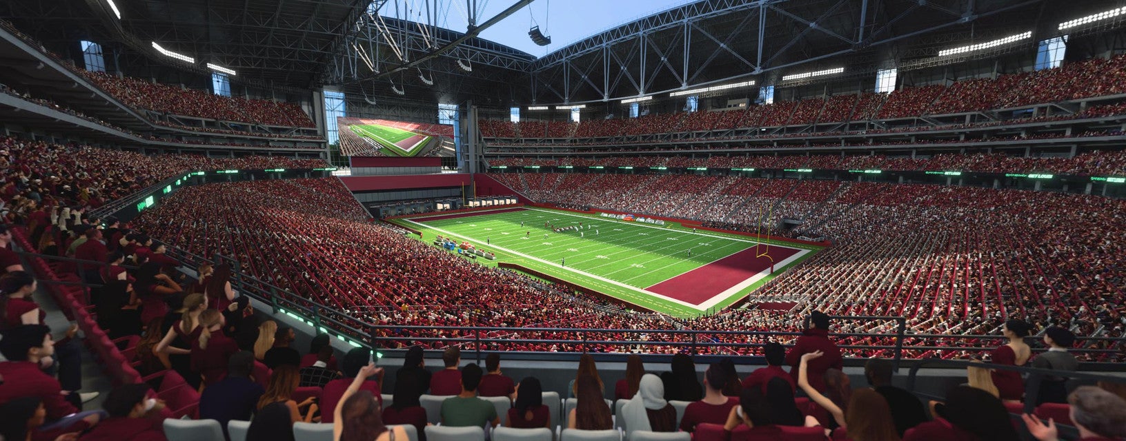 Seat view from Club