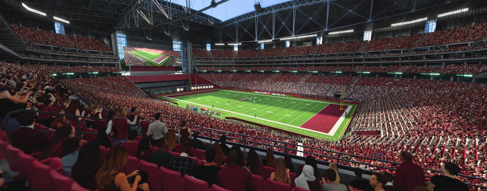 Seat view from Club
