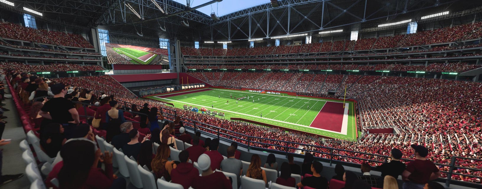 Seat view from Club