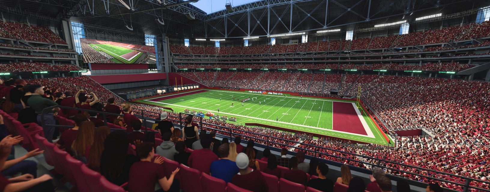 Seat view from Club
