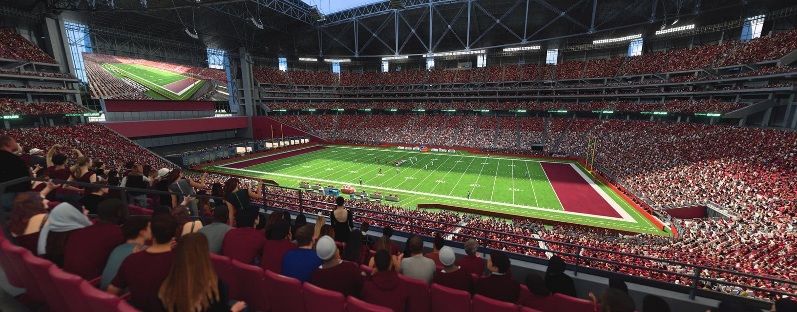 Seat view from Club