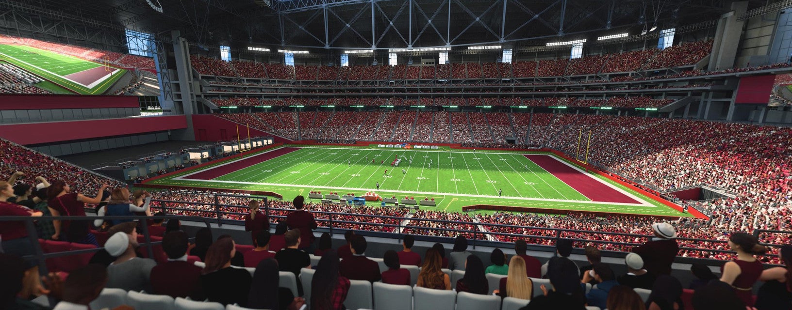Seat view from Club