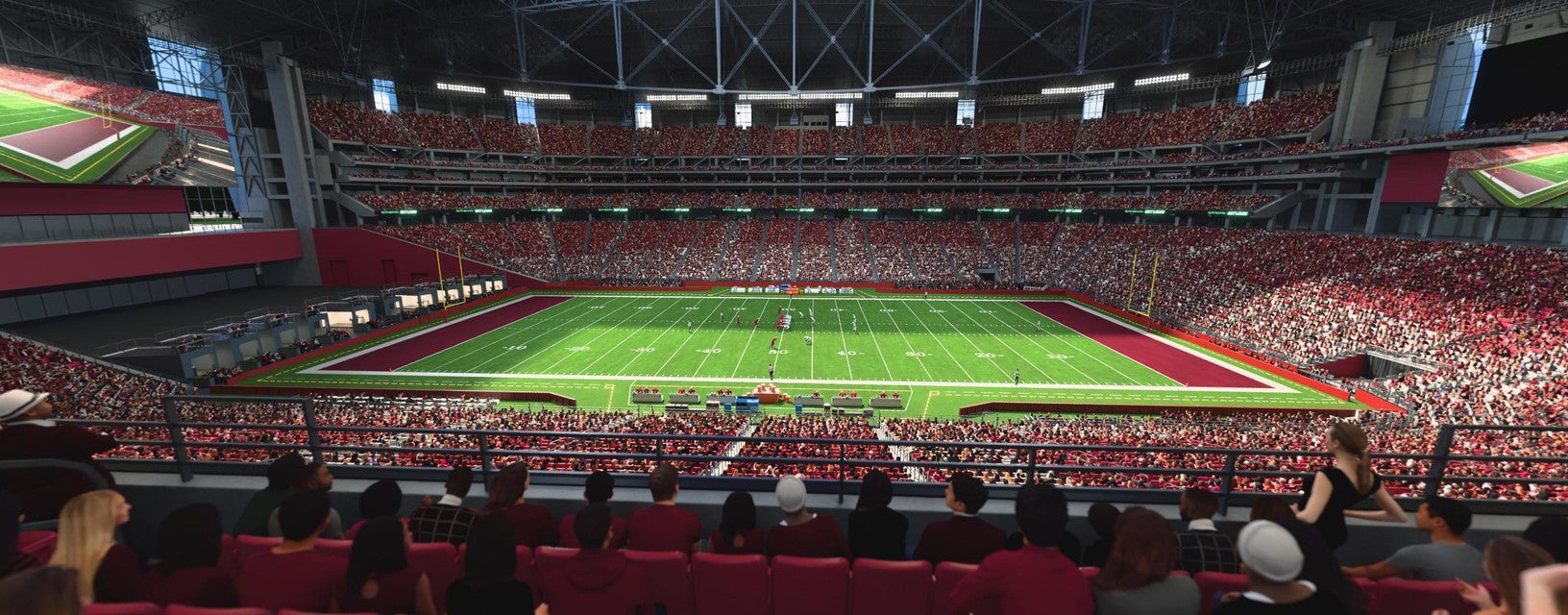 Seat view from Club