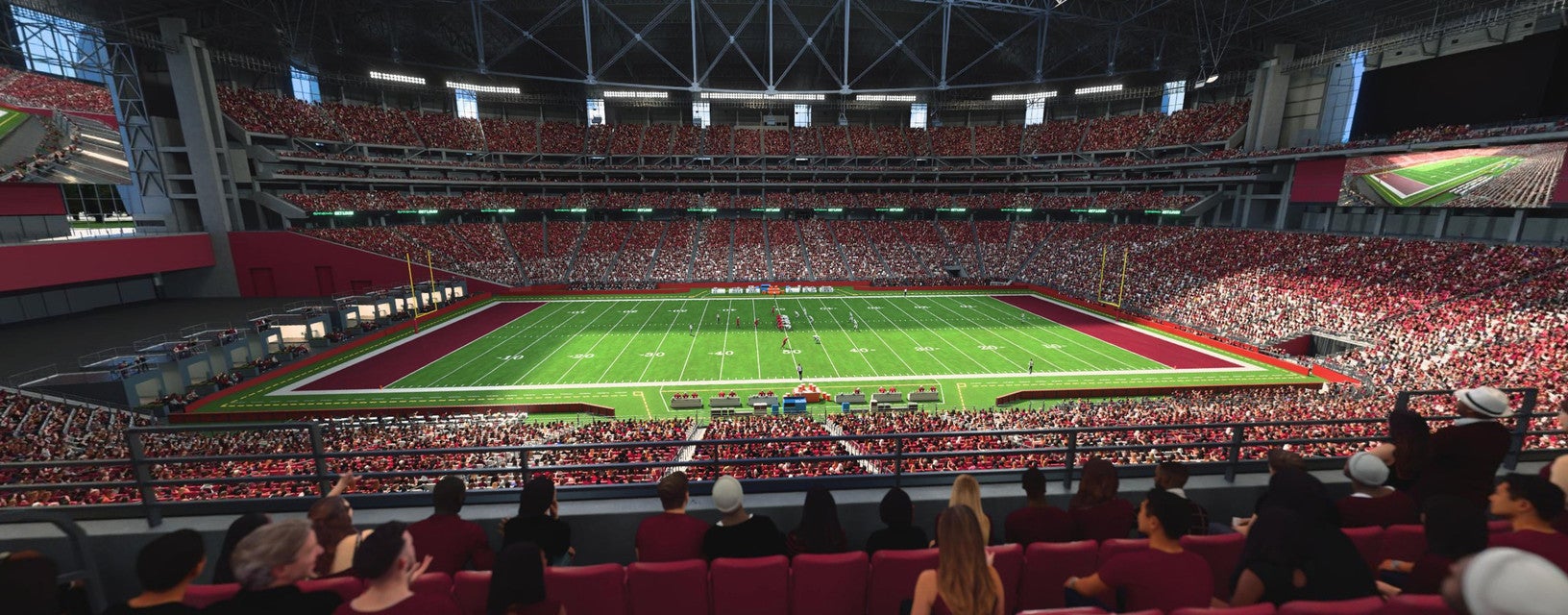 Seat view from Club