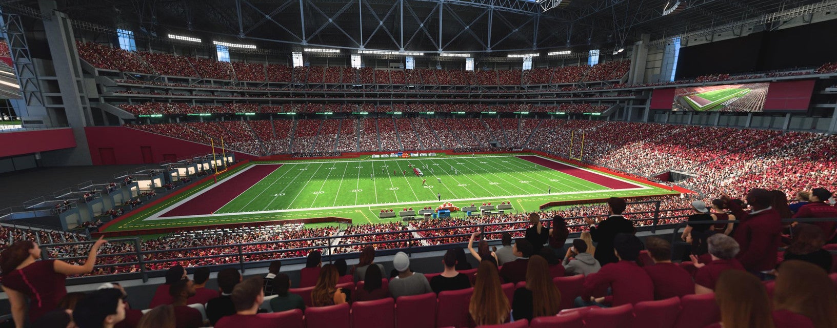 Seat view from Club