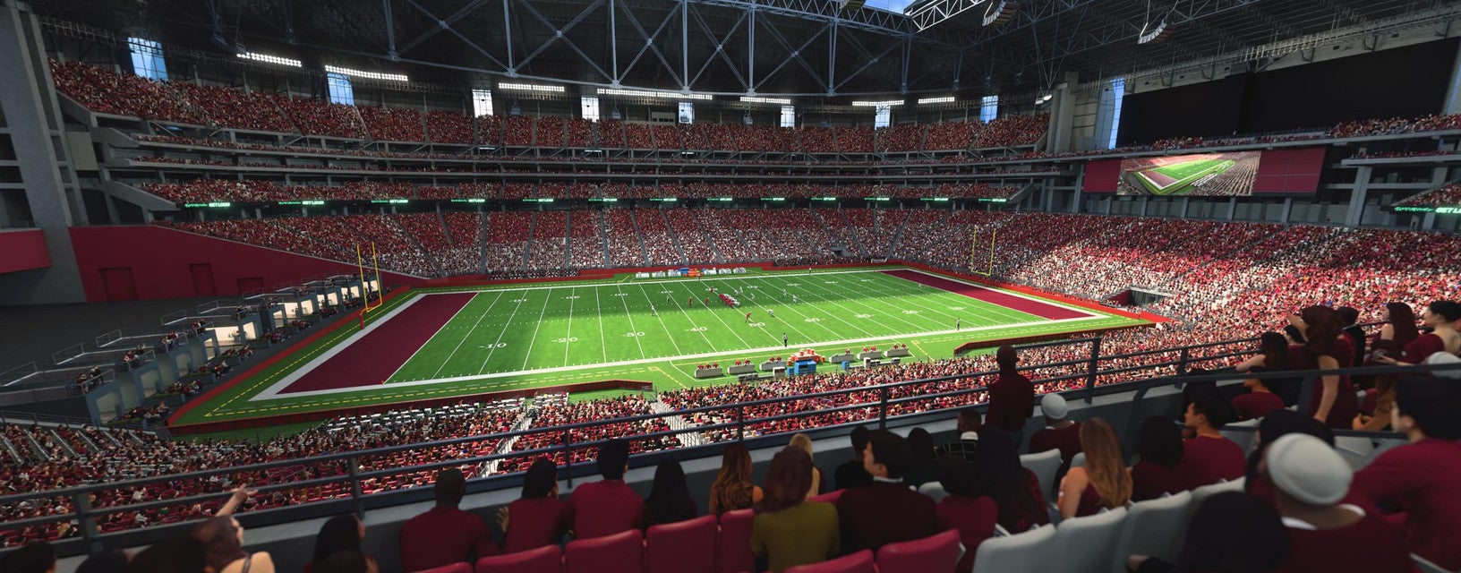 Seat view from Club