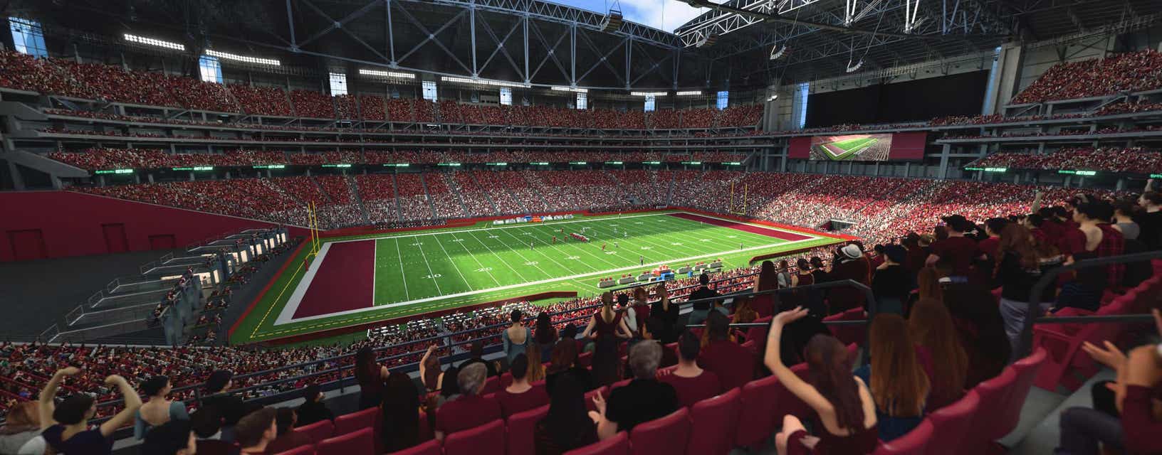 Seat view from Club
