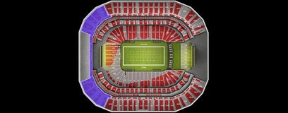 Seat view from Terrace Endzone