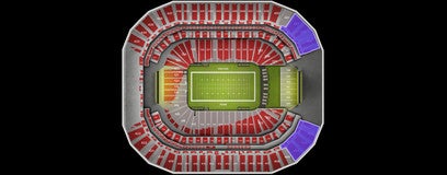 Seat view from Terrace Endzone