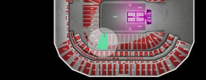 Seat view from Main