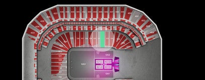 Seat view from Main