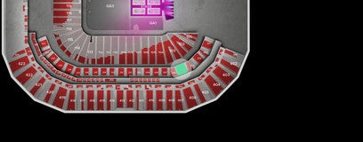 Seat view from Club