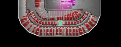 Seat view from Club
