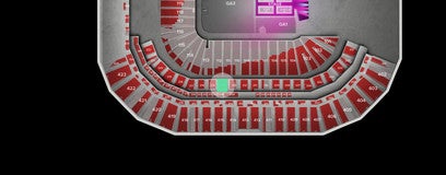 Seat view from Club