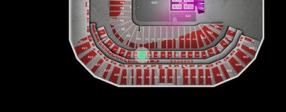 Seat view from Club